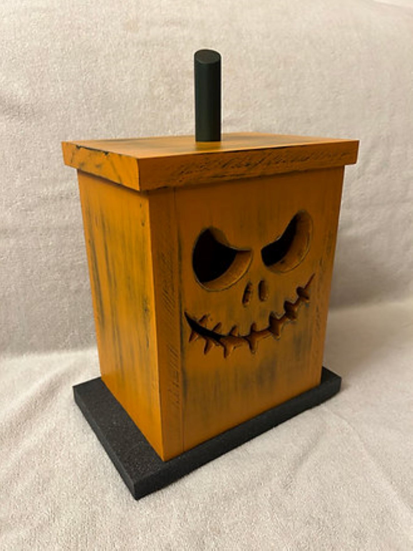 Wooden Jack O' Lantern